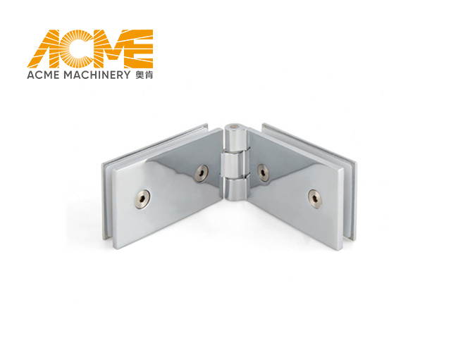 Continuous Full Length Shower Door Hinge Glass To Glass