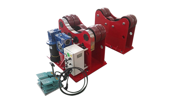 Customized Design of Self Aligning Welding Rotator