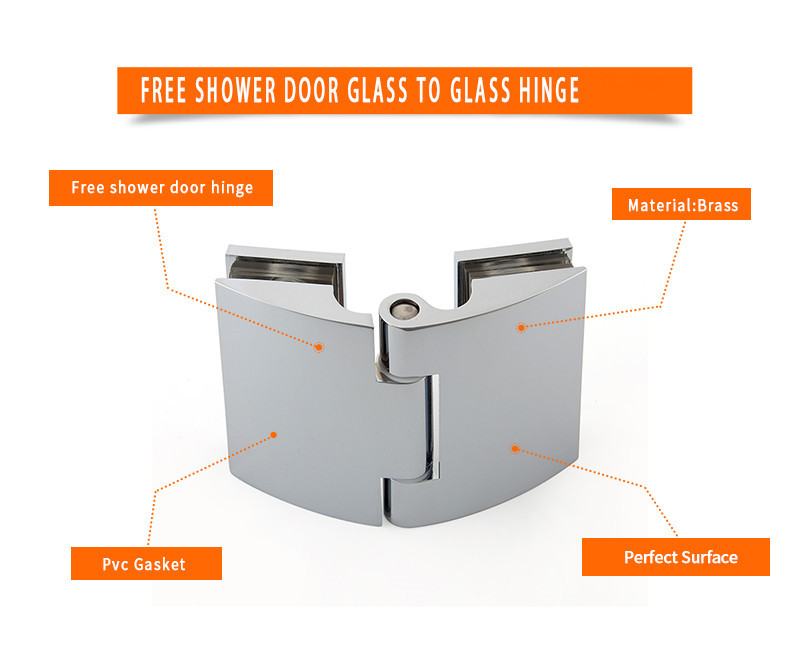 circle shower door hinge