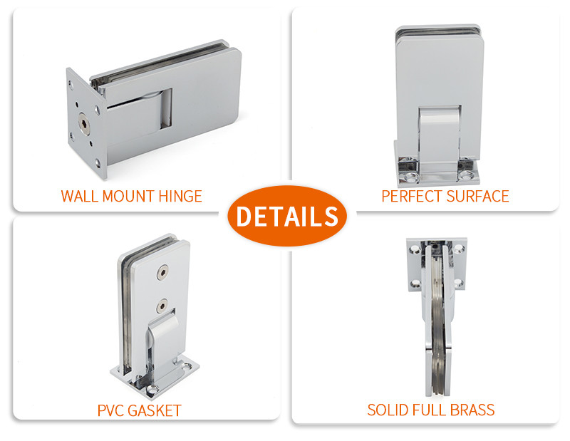 bathroom shower door hardware
