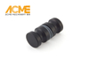 Black Round Sliding Shower Door Knob