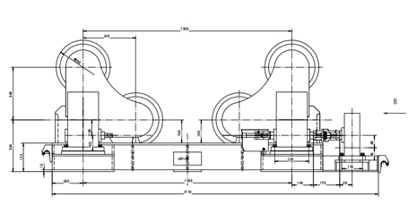 20T Self Aligning Welding Rotator