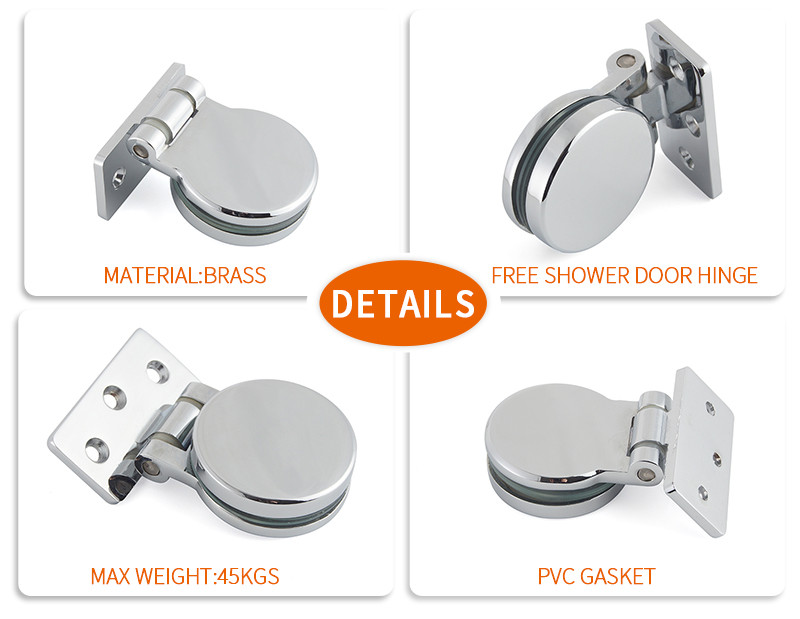 modern shower door hardware