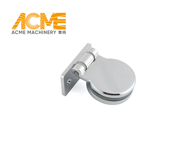 Free Offset Shower Door Top Mini Hinge Brass