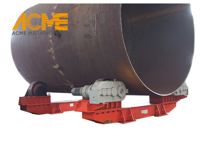 150T Industrial Large Adjustable Welding Rotator For Tank