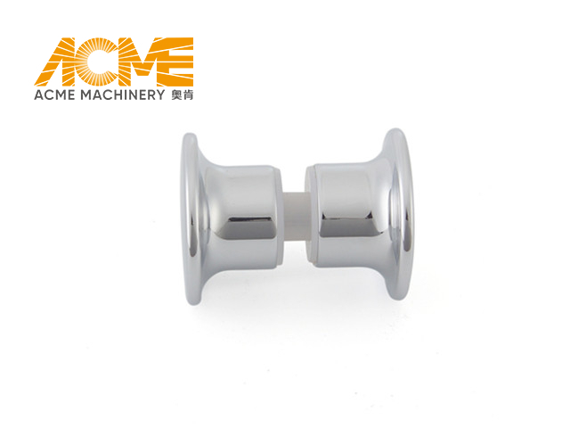 Sliding Round Glass Shower Door Knobs Chrome