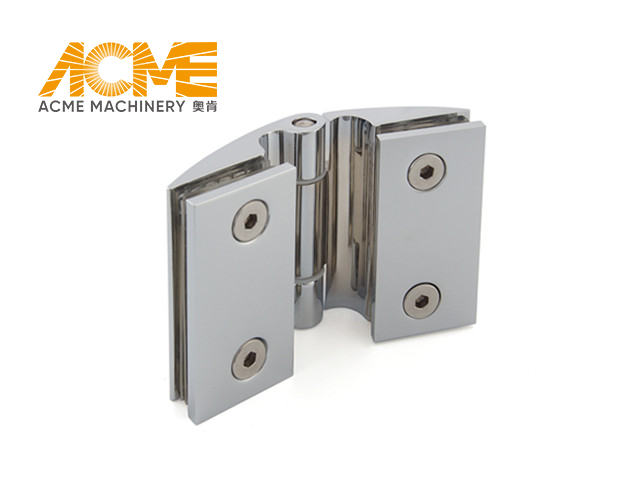 Brass Hydraulic Glass to Glass Shower Door Hinge